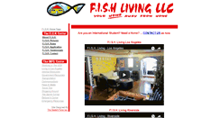 Desktop Screenshot of fishliving.com