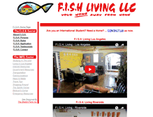 Tablet Screenshot of fishliving.com
